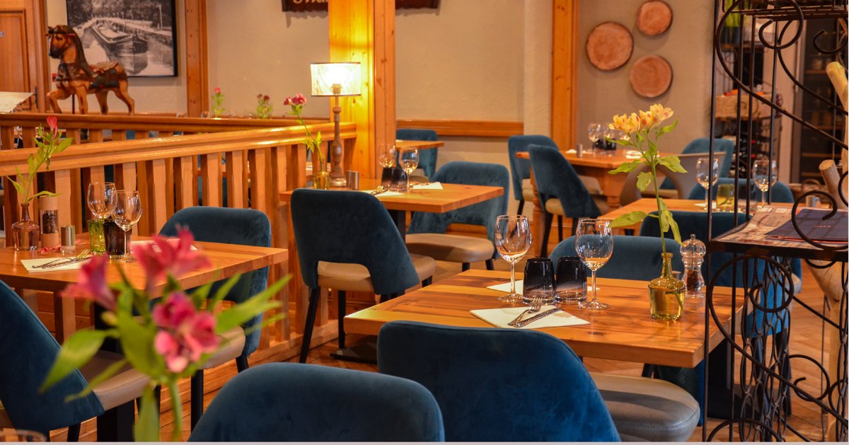Salle du restaurant La Marne à Saverne