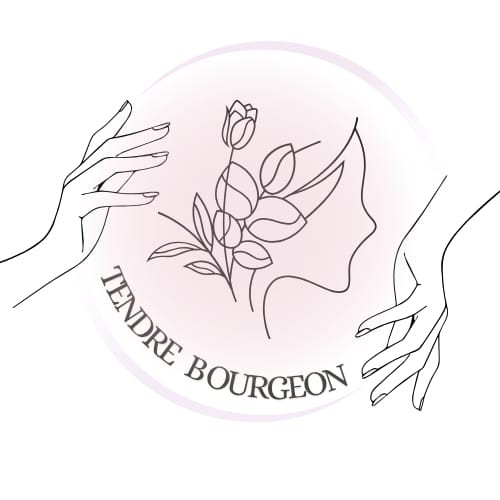 Logo Tendre Bourgeon, l'activité bien-être de Mélanie